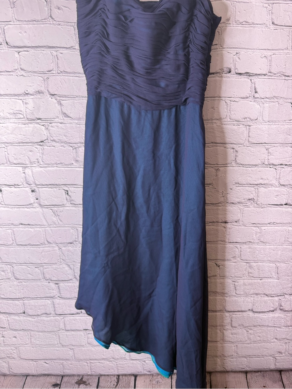 Vintage worth silk dress size 8 - Picture 3 of 9